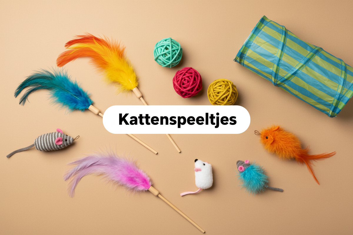 Kattenspeeltjes collectie