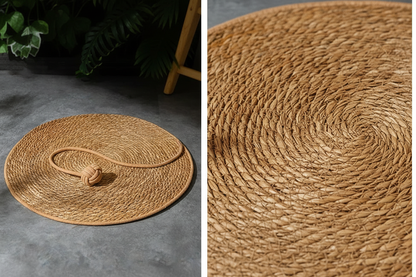 Rattan krabmat gecombineerde productfoto